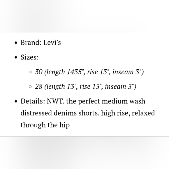 Levi's Silvertab High Waisted Mom Shorts - Picture 4 of 4